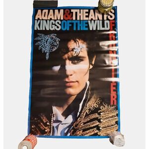 Adam And The Ants Kings Of The Wild Frontier 24x36 Promo Album Poster 1981 CBS